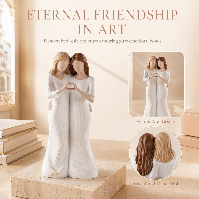 Zhixan Sisters Gift for Women, Sister Female Friend