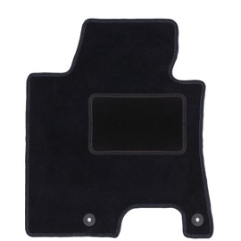 Wielganizator Car Mat - Suitable for Hyundai i30 II Hatchback, Estate 2011-2017 - Velour - Car Accessories - Car Floor Mats - Floor Mat Car - 1 Piece - Black