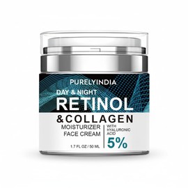 Crema de retinol para rostro SUMAX - Hidratante antienvejecimiento con colágeno para arrugas profundas, ideal para mujeres y hombres - Cuidado de la  