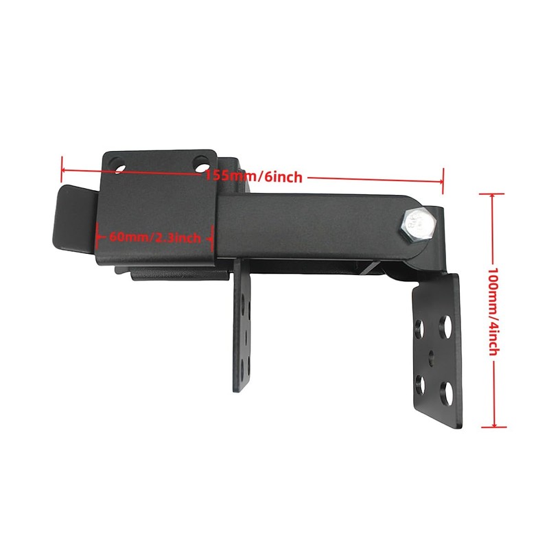 Chain Link Fence Double Gate Latch for 1-3/8" Gate Frame