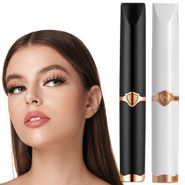 2 Pcs Electric Eyelash Curler Heated, Mini Heated Lash Curler, 2024 New Portable Electric Heated Eyelash Curler, 3 Levels of Temperature Adjustment Electric Eyelash Curler, Curling in Seconds Curling