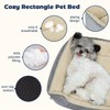 Miguel Dog Bed with Removable Cushion/Pillow for Medium Small Dogs,