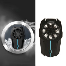 Shanrya Enfriador para Celular, Ventilador de Enfriamiento de Teléfono Súper Silencioso Enfriador De Celular Cooler para Celular Viento de Tres Engranajes para Jugar Juegos