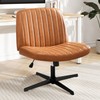 Zibbizo Criss Cross Chair, Cross Legged Office Chair, Wide Comfty
