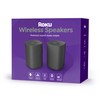 Roku Wireless Speakers (for Roku Streambars or Roku TV),Black 2