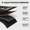 BVBOX 17"x 32" Coffee Bar Mat, Coffee Chocolate Absorbent Dish