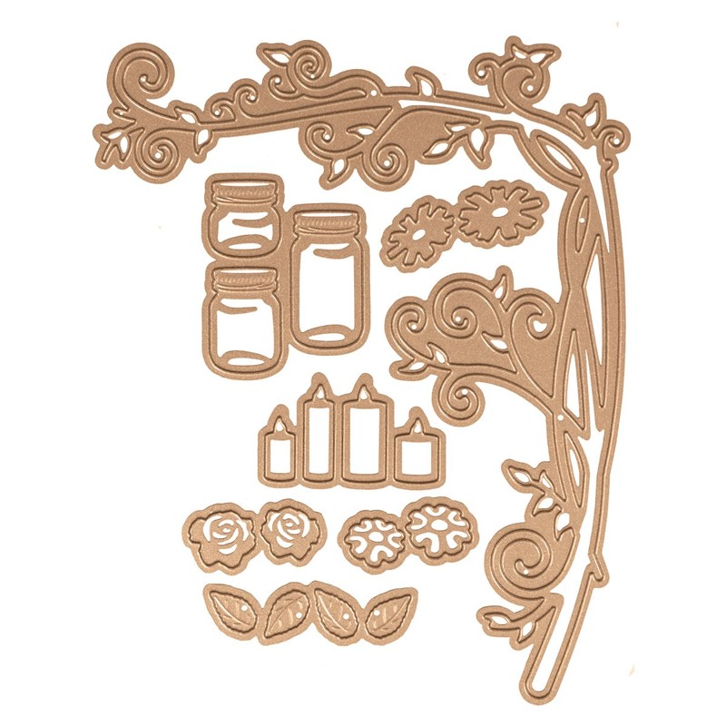 Spellbinders Elegant Branch Etched/Wafer Thin Dies