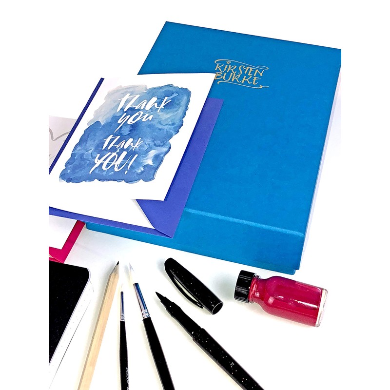 Kirsten Burke & The Modern Calligraphy Co. Children Brush Calligraphy