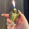 Turtle Torch Lighter Soft Flame Lighters, Adjustable Refillable Butane Cool