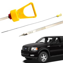 E-Vniko Transmission Fluid Level Indicator Dipstick Compatible for 2005-2008 Ford F150 Lincoln Mark LT 5.4L 3V V8 4R70W Replacement Automatic Oil Dipstick 5L3Z-7A020-B