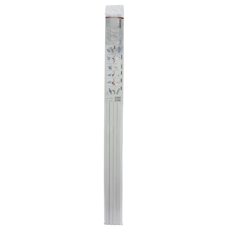 Cable Raceway Kit 120" Paintable Cord Cover with Strong Adhesive