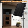 Ring Solar Charger,5W 12VAC Compatible with Ring Video Doorbell 3/3+/4,