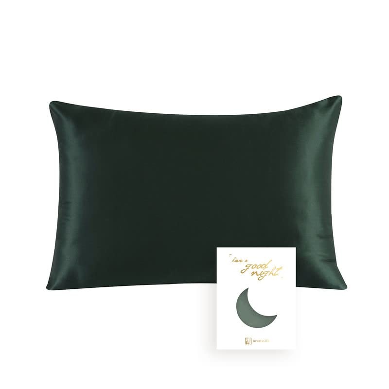 townssilk Both Side 100% 19mm Silk Pillowcase Queen Size Pillow