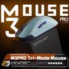 Darmoshark M3Pro Wireless Gaming Mouse,Tri-Mode 2.4G/USB-C/Bluetooth Mouse Up to 26000DPI,PAW3395