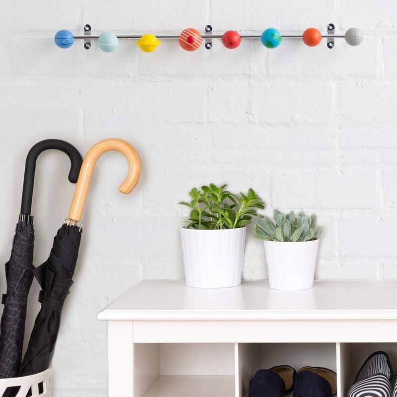 SUCK UK Solar System Coat Hooks - Decorative Wall Mounted