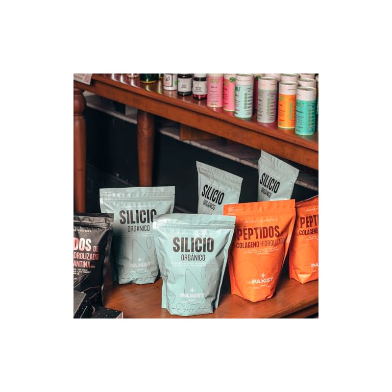 Silicio Orgánico Algas Fosilizadas Suplemento Alimenticio Saborizante Gluten Azúcar Conservadores