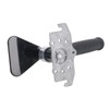 Drywall Flat Box Extension Handle, Aluminum Alloy Flat Finishing Extension