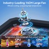 ICE COOREL Gaming Laptop Cooling Pad with Powerful Turbofan, Laptop