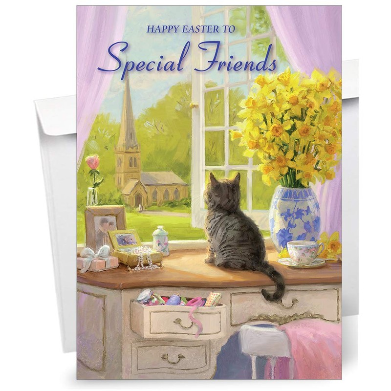 Special Friends Easter Card - Spring Morning - Medium Sized