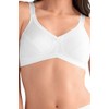 Amoena womens Rita Wire-free With Coolmaxa Pockets Bra, White, 44-46