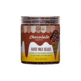 GiGi Chocolate Scented Hard Wax Beads for Hair Removal, 10 oz