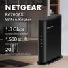 NETGEAR 4-Stream WiFi 6 Router (R6700AX) – Router Only, AX1800