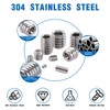 EilxMag 830pcs Set Screw Assortment Kit, Standard SAE + Metric