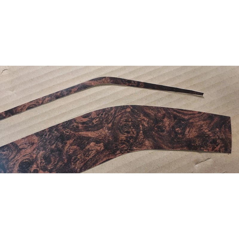 Ford 1975-1978 Mercury Marquis Steering Wheel Horn Pad Woodgrain Restoration