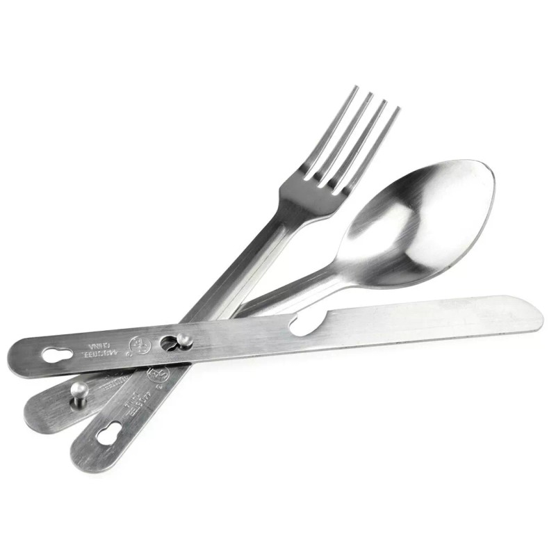 Sona Enterprises 4-IN-1 Stainless Steel Utensil Set (Spoon, Fork, Knife