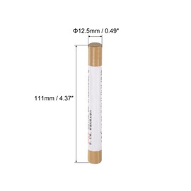 uxcell Wood Wax Filler Stick, Furniture Crayons Wooden Repair Wax Filler Stick Touch Up Wax Paint Pens for Scratches Holes Floor Laminate Tables Desks, Deep Clay Brown