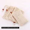 Exfoliating Soap Bar Saver Pouch, 5pcs/set Facial Cleaning Soap Foaming