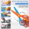 LovesTown Toddler Scissors, 4PCS Adaptive Blunt Tip Training Safety Scissors