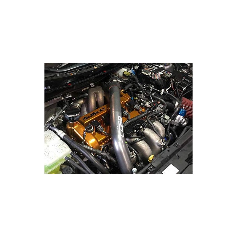 CFM Performance Baffled Billet Valve Cover Breather compatible with 2010-2013