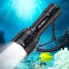 Wurkkos DL30 Dive Flashlight Bright 3600 Lumen Scuba Dive Light,