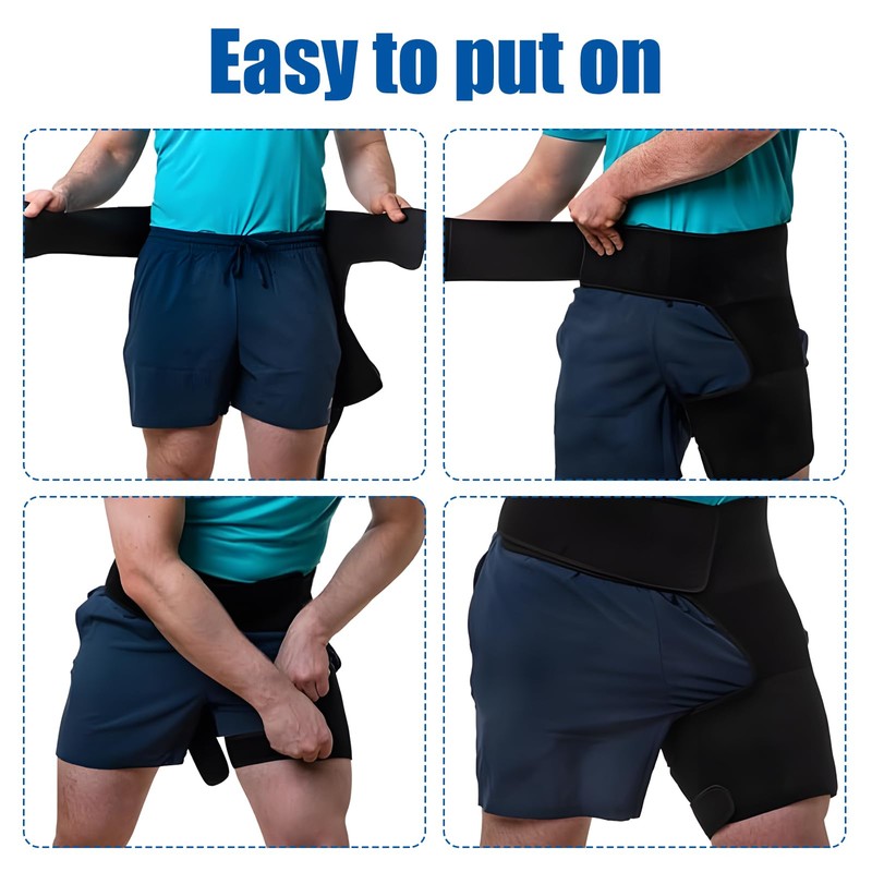 ExcellaElite Hip Brace for Men Women Thigh Support Hip Support