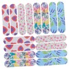 Baluue 160pcs Nail Files for Nail Art Double-sided Buffing Boards