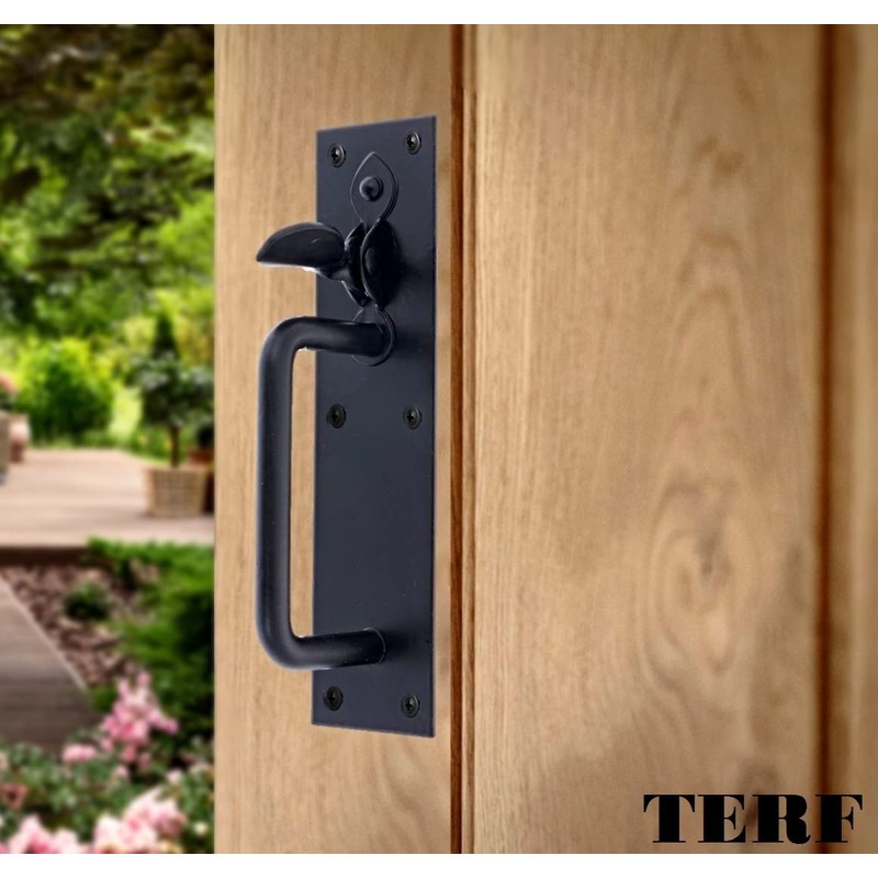 TERF® Heavy Duty Suffolk Gate Latch Door Lock Black Thumb
