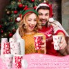 120 Pack Christmas Disposable Cups with Lid 12oz Hot Drink,