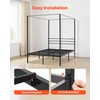 VEVOR Canopy Bed Frame Full Size, Metal Canopy Bed with