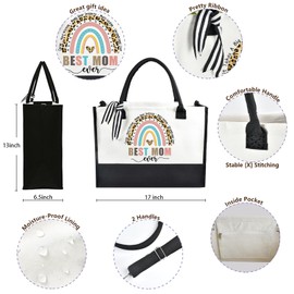 Erpotyl Erpotyl Mothers Day Gifts for Mom from Daughter Son,Gifts for Mom Wife Grandma,Tote Bag Birthday Present for Women Teacher