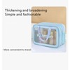 Travel Toiletry Bag, Thickened Portable Waterproof Drainage, PVC Toiletry and