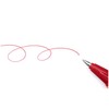 Pilot LVE-10EF-R V-Cone Rollerball Pen, 0.5mm, Red, Cap Type, Straight