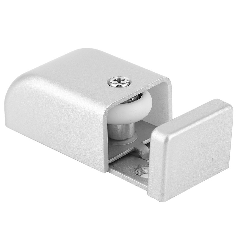 4Pcs Adjustable Sliding Door Stopper Roller Guide Hardware Accessory for