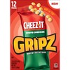 Gripz Mini Cheese Crackers, Kids Snacks, Baked Snack Crackers, Cheez-It