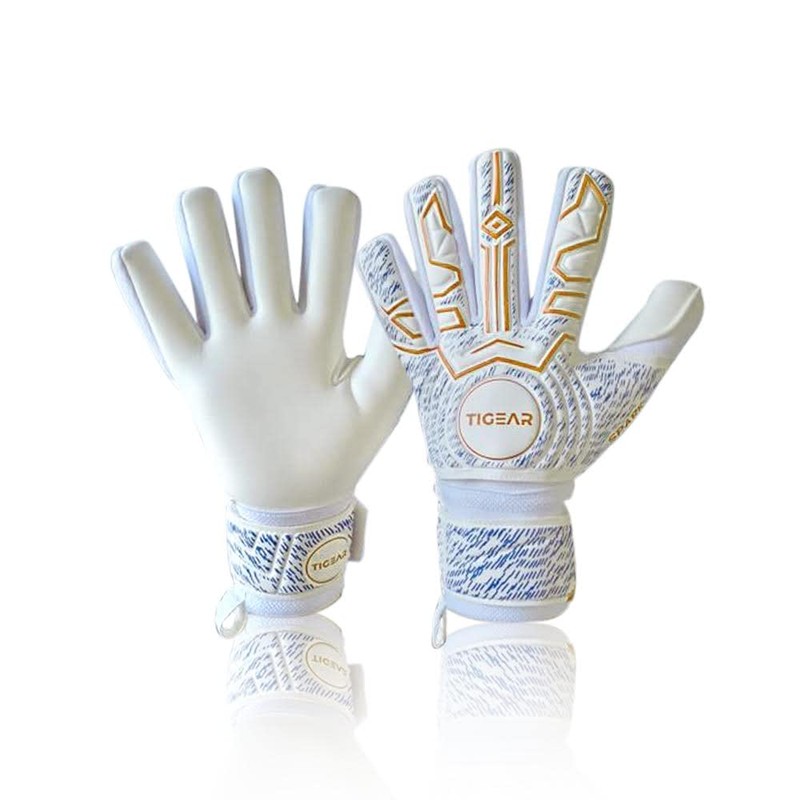 TIGEAR Spark Series Kids Goalkeeper Gloves with Durable German Latex,