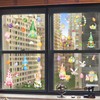 540 PCS Easter Decorations Window Clings, 9 Sheets Easter Window