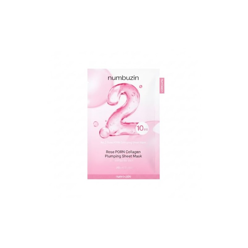No.2 Rose PDRN Collagen Plumping Sheet Mask (10ea)