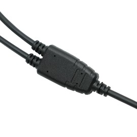 HEOPBIRD Aviation Headset Adapter for Airbus 5-Pin XLR to GA Dual Plugs