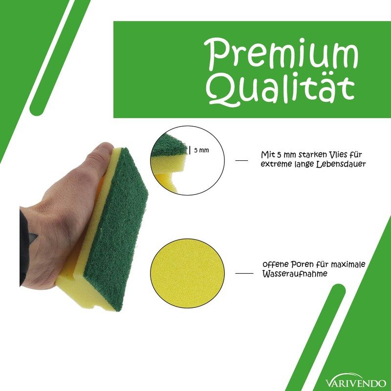 Scouring Pad XXL Kitchen Sponge 130 x 70 x 45