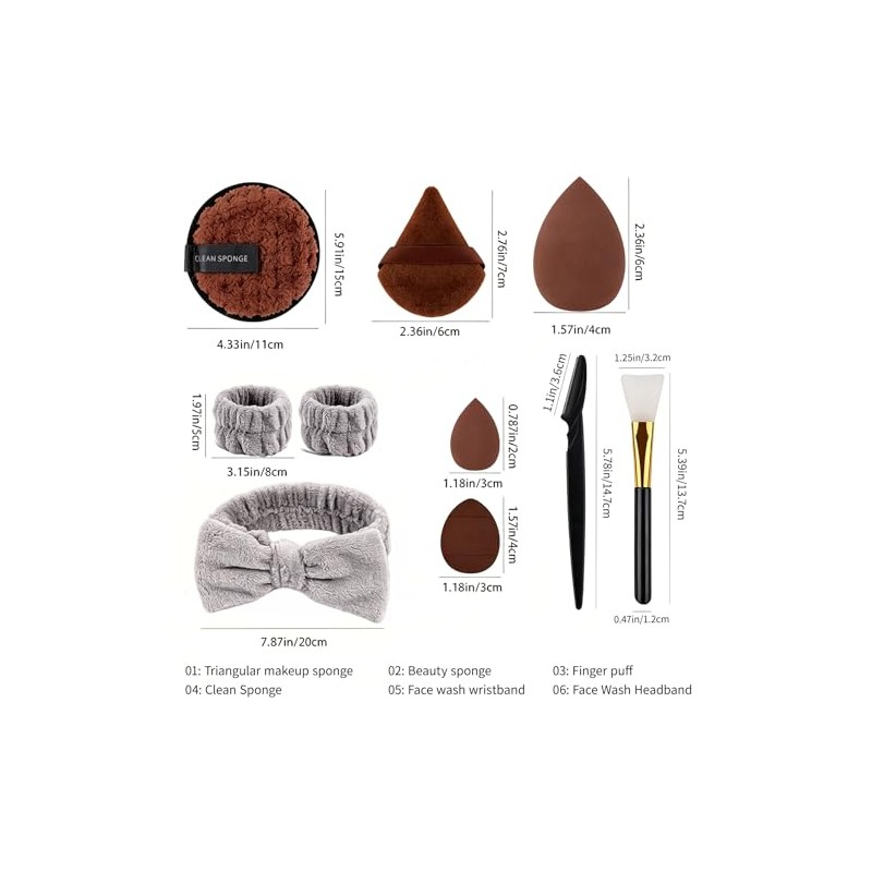 Makeup Brushes Set,52PCS Professional Makeup Brush Multi-Functional Makeup Tool Set